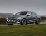 2021 Audi e-tron S Sportback (UK-Spec) Front Three-Quarter Wallpapers  150x120