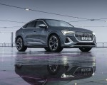 2021 Audi e-tron S Sportback (UK-Spec) Front Three-Quarter Wallpapers 150x120