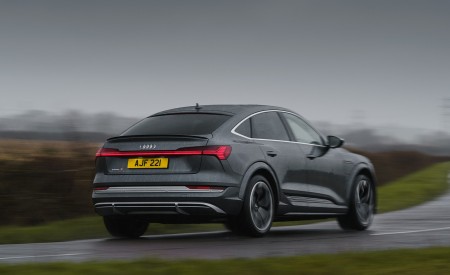 2021 Audi e-tron S Sportback (UK-Spec) Rear Three-Quarter Wallpapers  450x275 (29)