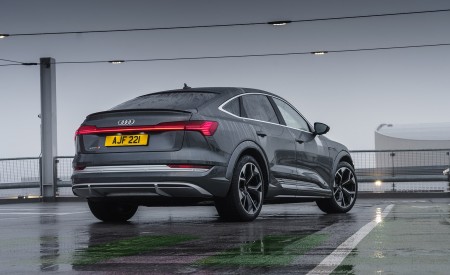 2021 Audi e-tron S Sportback (UK-Spec) Rear Three-Quarter Wallpapers 450x275 (51)