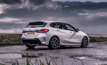 2021 BMW 128ti (UK-Spec) Rear Three-Quarter Wallpapers 450x275 (22)