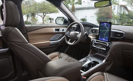 2021 Ford Explorer King Ranch Interior Wallpapers  450x275 (12)