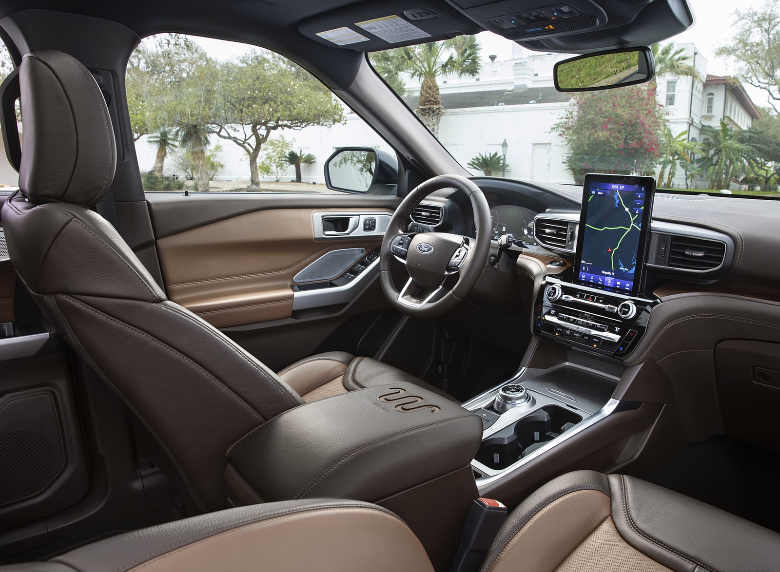 2021 Ford Explorer King Ranch Interior Wallpapers  #12 of 23