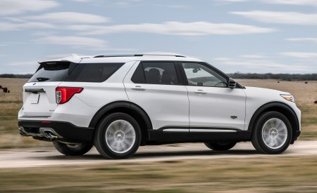 2021 Ford Explorer King Ranch Rear Three-Quarter Wallpapers 450x275 (4)