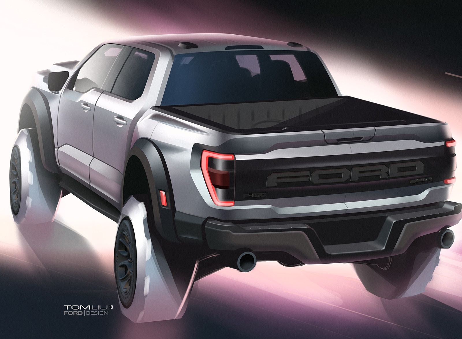 2021 Ford F-150 Raptor Design Sketch Wallpapers  #33 of 37