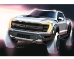 2021 Ford F-150 Raptor Design Sketch Wallpapers  150x120