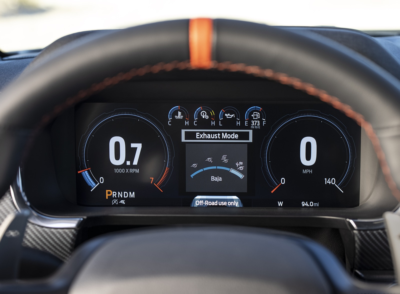 2021 Ford F-150 Raptor Digital Instrument Cluster Wallpapers #30 of 37