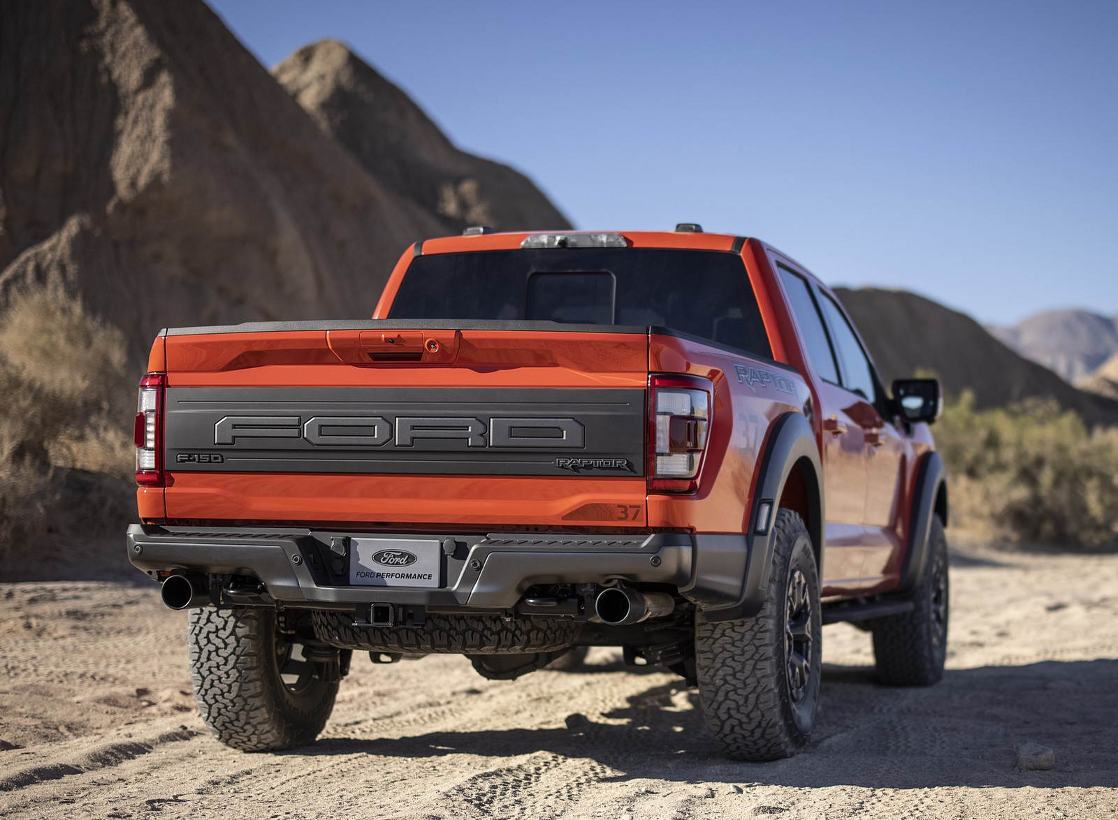 2021 Ford F-150 Raptor Rear Wallpapers (12)