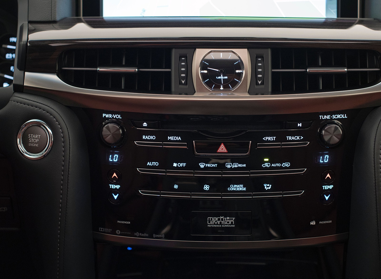 2021 Lexus LX 570 Central Console Wallpapers (15)