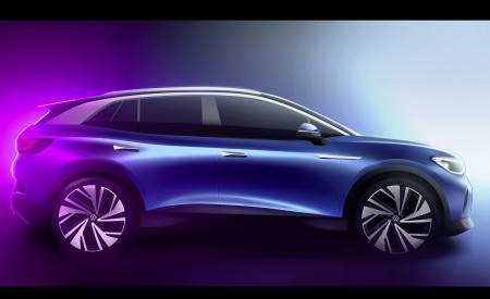 2021 Volkswagen ID.4 Design Sketch Wallpapers 450x275 (126)