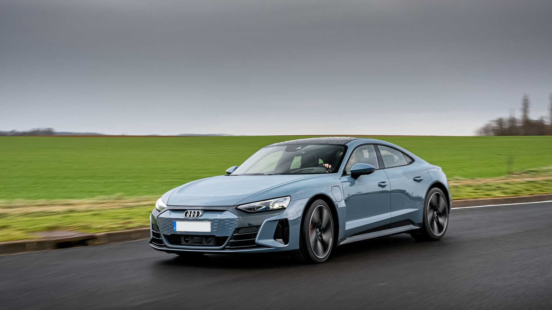 2022 Audi E-Tron GT Quattro (Color: Kemora Gray Metallic) Front Three-Quarter Wallpapers (4)