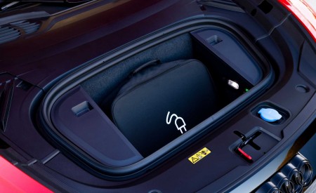 2022 Audi RS E-Tron GT (Color: Tango Red Metallic) Front Storage Compartment Wallpapers 450x275 (108)