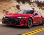 2022 Audi RS E-Tron GT (Color: Tango Red Metallic) Front Three-Quarter Wallpapers 150x120