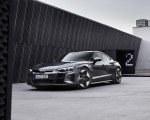 2022 Audi RS e-tron GT (Color: Daytona Grey) Front Three-Quarter Wallpapers 150x120