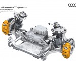 2022 Audi e-tron GT quattro Front suspension with electric motor Wallpapers 150x120
