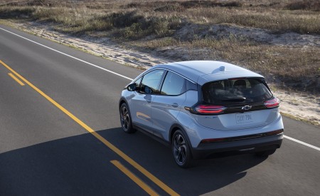 2022 Chevrolet Bolt EV Rear Three-Quarter Wallpapers 450x275 (3)