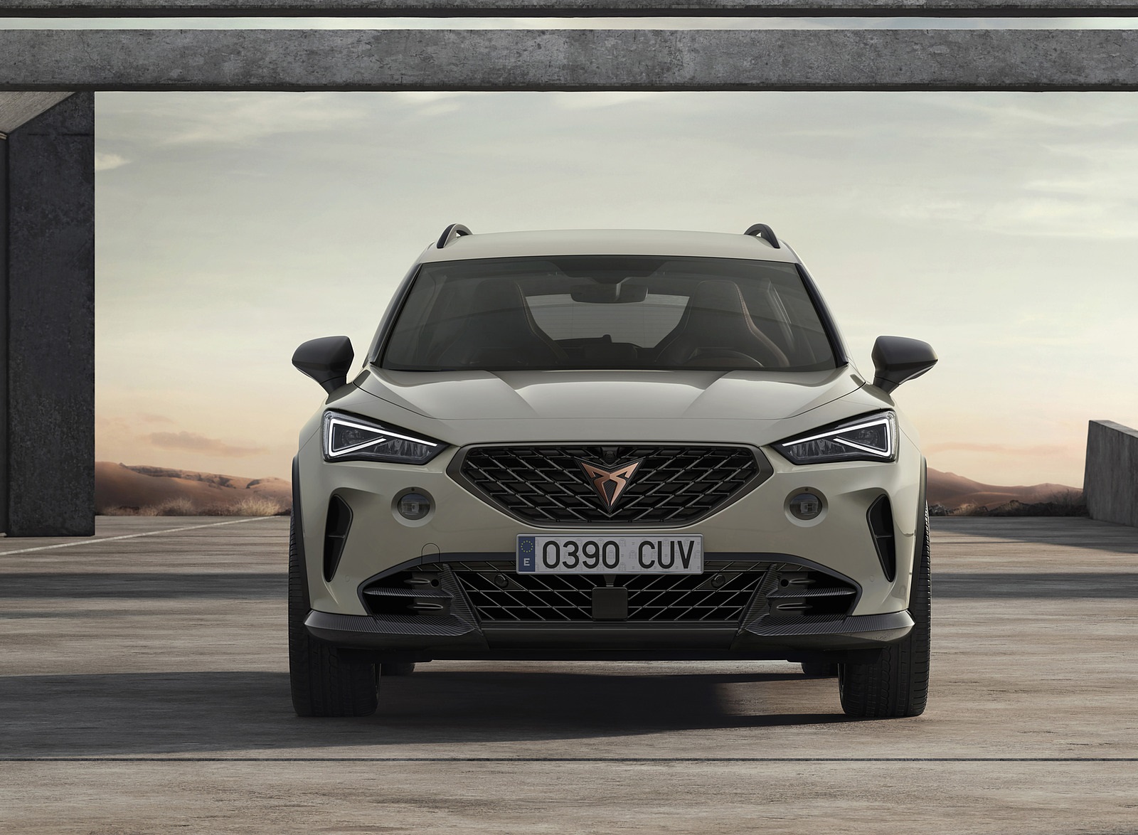2022 Cupra Formentor VZ5 (Color: Tayga Grey) Front Wallpapers (4)