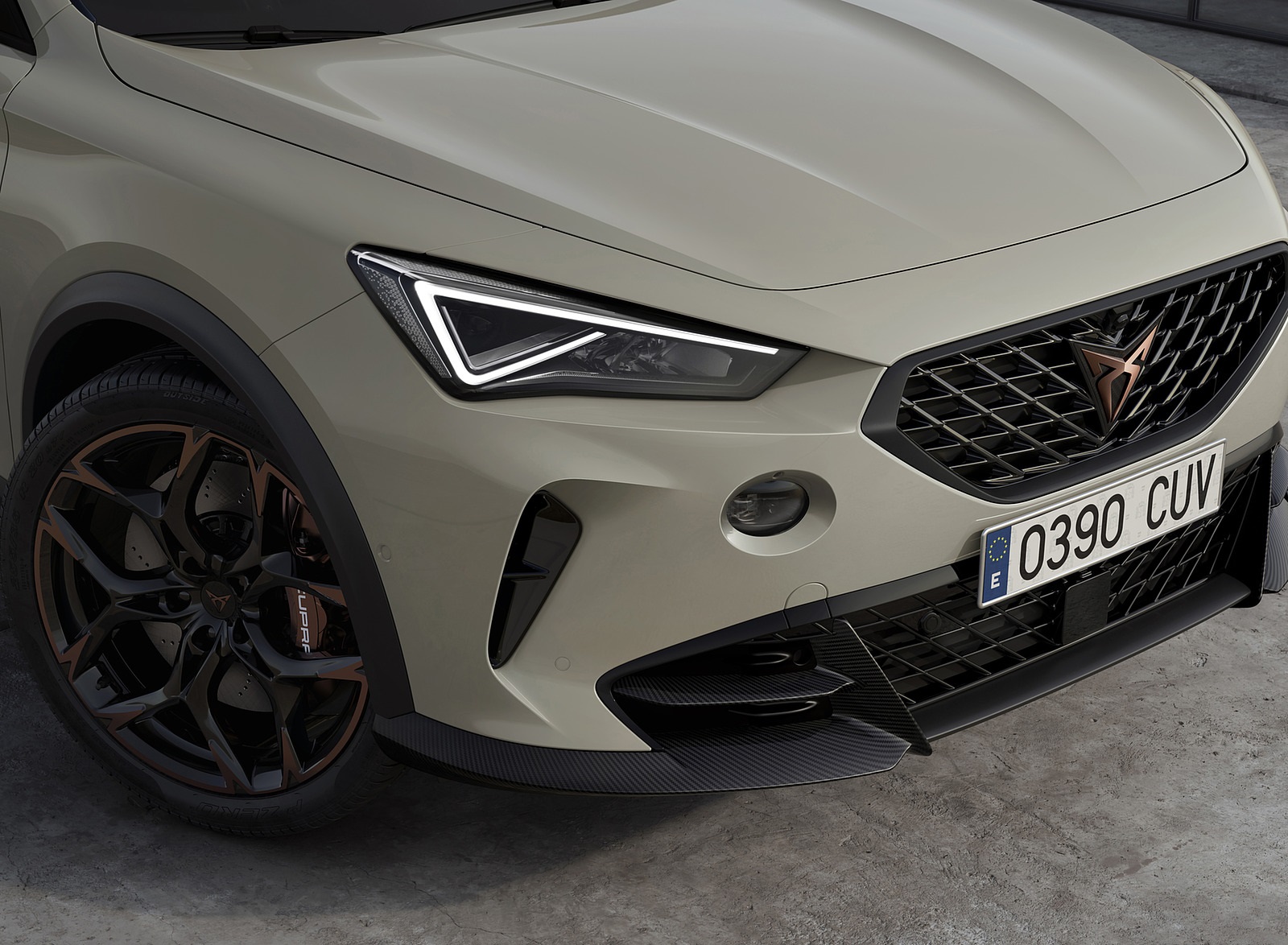2022 Cupra Formentor VZ5 (Color: Tayga Grey) Headlight Wallpapers (12)