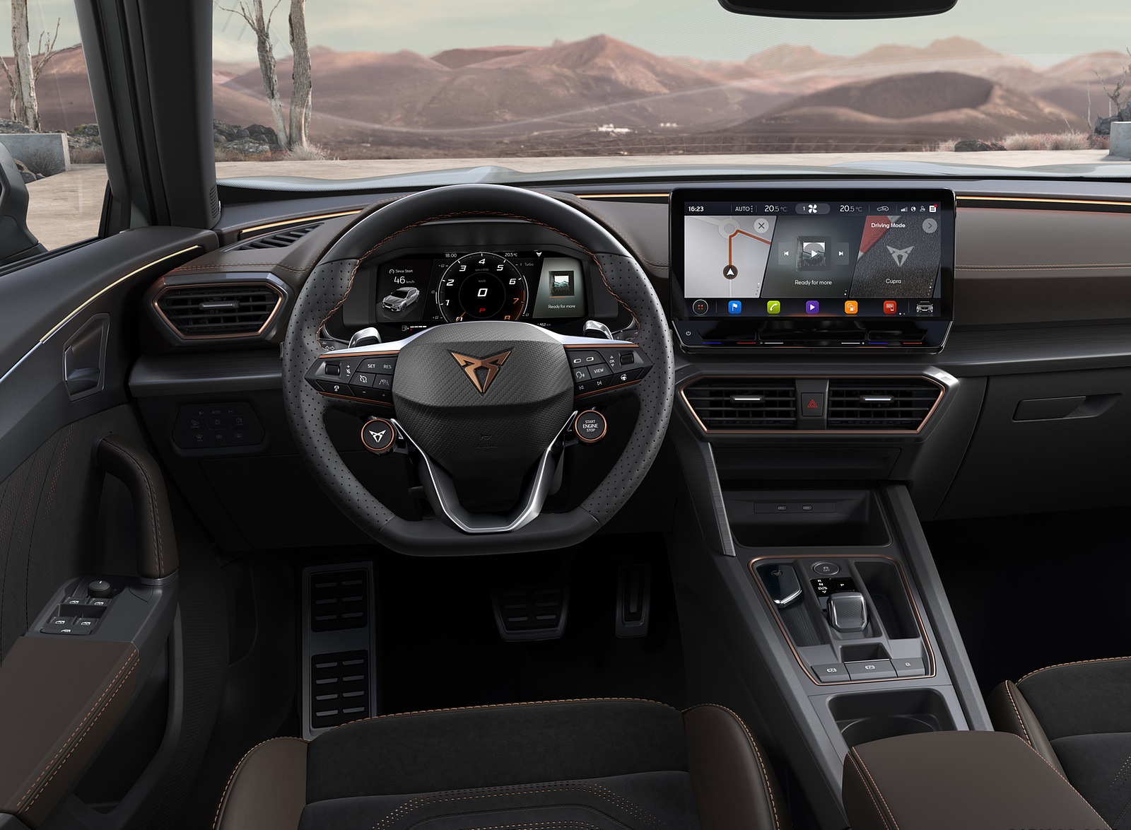 2022 Cupra Formentor VZ5 (Color: Tayga Grey) Interior Cockpit Wallpapers (14)