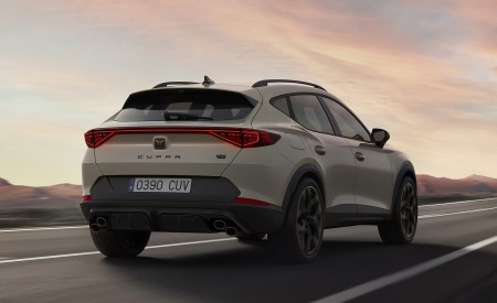 2022 Cupra Formentor VZ5 (Color: Tayga Grey) Rear Three-Quarter Wallpapers 450x275 (2)
