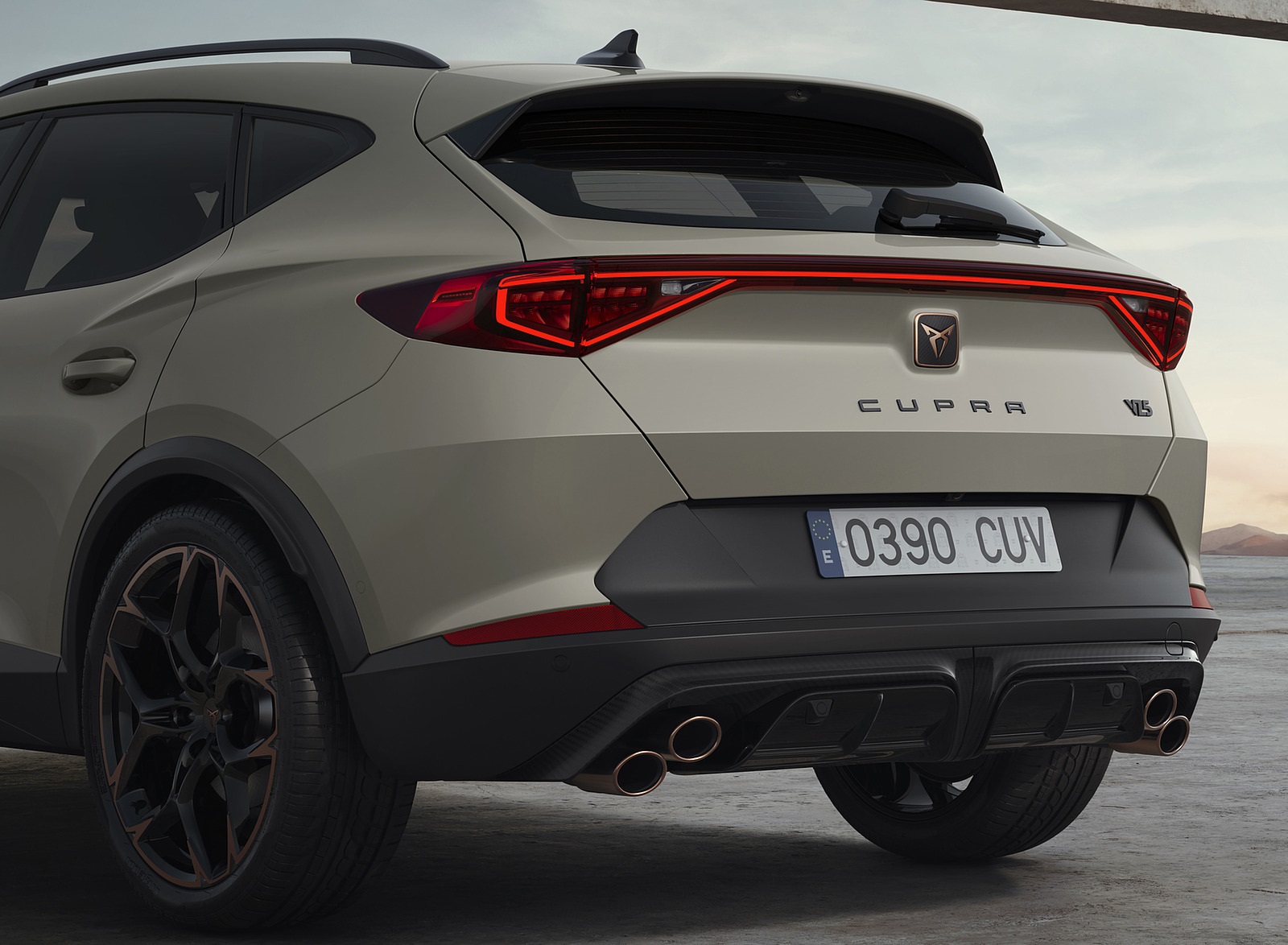2022 Cupra Formentor VZ5 (Color: Tayga Grey) Rear Wallpapers (11)