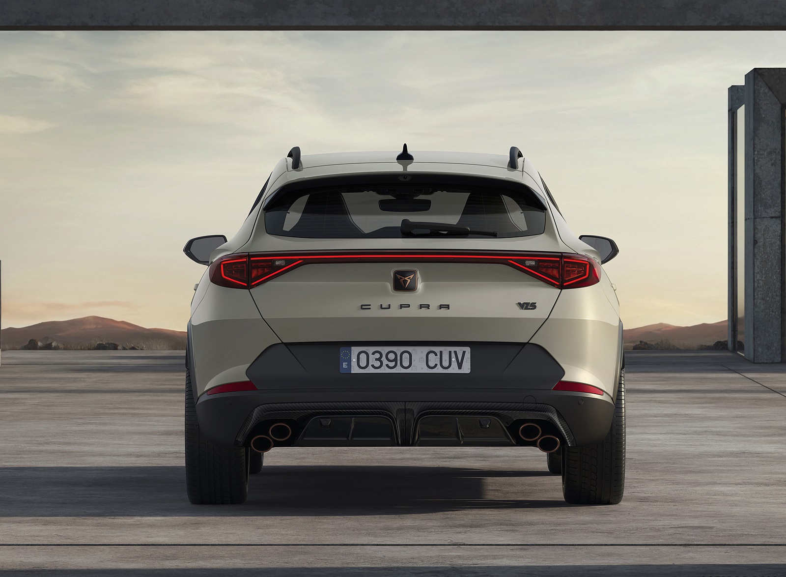 2022 Cupra Formentor VZ5 (Color: Tayga Grey) Rear Wallpapers (6)