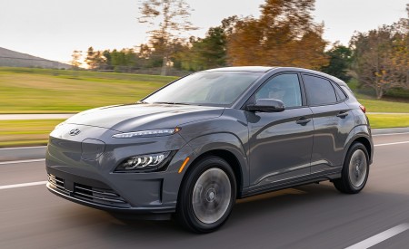 2022 Hyundai Kona Electric Front Three-Quarter Wallpapers  450x275 (2)