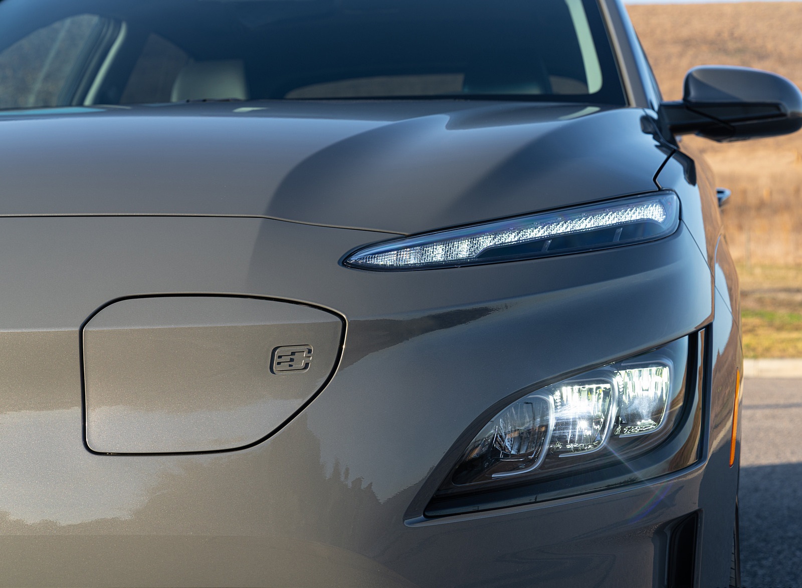 2022 Hyundai Kona Electric Headlight Wallpapers (9)
