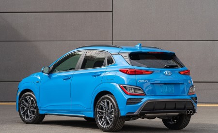 2022 Hyundai Kona N Line Rear Three-Quarter Wallpapers 450x275 (4)