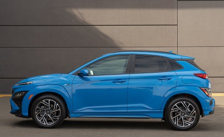 2022 Hyundai Kona N Line Side Wallpapers 450x275 (5)