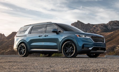 2022 Kia Carnival Front Three-Quarter Wallpapers  450x275 (6)