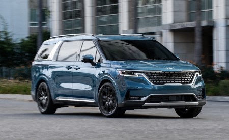 2022 Kia Carnival Front Three-Quarter Wallpapers 450x275 (9)