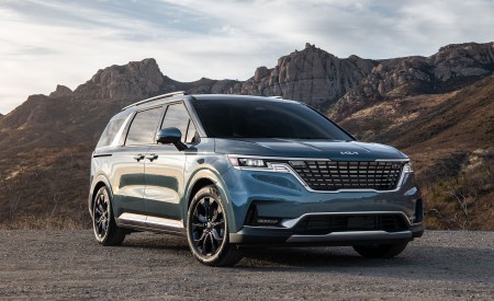 2022 Kia Carnival Front Three-Quarter Wallpapers 450x275 (7)