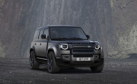 2022 Land Rover Defender V8 110 Carpathian Edition Front Three-Quarter Wallpapers 450x275 (8)