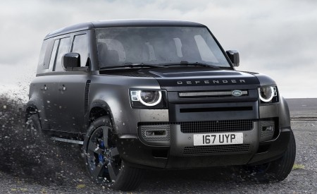 2022 Land Rover Defender V8 110 Carpathian Edition Front Three-Quarter Wallpapers  450x275 (6)
