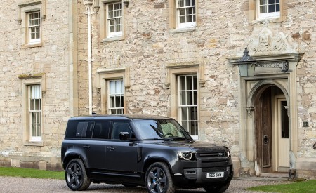 2022 Land Rover Defender V8 110 Front Three-Quarter Wallpapers  450x275 (12)