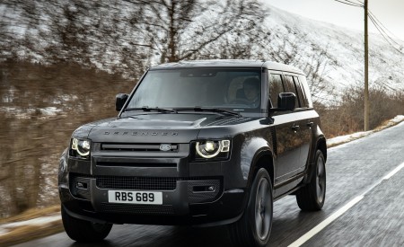 2022 Land Rover Defender V8 110 Front Wallpapers 450x275 (3)