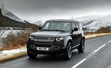 2022 Land Rover Defender V8 110 Front Wallpapers 450x275 (4)