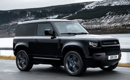 2022 Land Rover Defender V8 90 Front Three-Quarter Wallpapers  450x275 (2)