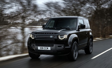 2022 Land Rover Defender V8 90 Front Three-Quarter Wallpapers  450x275 (3)