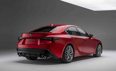 2022 Lexus IS 500 F Sport Performance Rear Three-Quarter Wallpapers 450x275 (2)