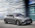 2022 Mercedes-Benz C-Class (Color: Selenite Grey Magno) Front Three-Quarter Wallpapers 150x120 (4)