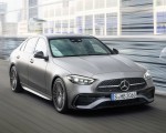2022 Mercedes-Benz C-Class (Color: Selenite Grey Magno) Front Three-Quarter Wallpapers 150x120 (6)