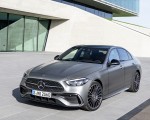 2022 Mercedes-Benz C-Class (Color: Selenite Grey Magno) Front Three-Quarter Wallpapers 150x120 (16)