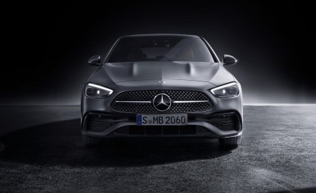 2022 Mercedes-Benz C-Class (Color: Selenite Grey Magno) Front Wallpapers 450x275 (39)