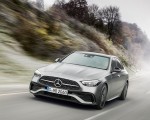 2022 Mercedes-Benz C-Class (Color: Selenite Grey Magno) Front Wallpapers 150x120 (2)