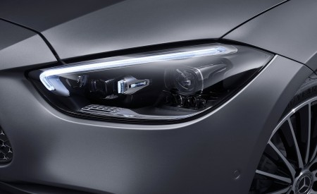 2022 Mercedes-Benz C-Class (Color: Selenite Grey Magno) Headlight Wallpapers 450x275 (44)