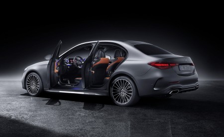 2022 Mercedes-Benz C-Class (Color: Selenite Grey Magno) Interior Wallpapers 450x275 (40)