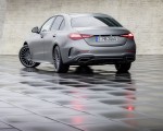 2022 Mercedes-Benz C-Class (Color: Selenite Grey Magno) Rear Three-Quarter Wallpapers 150x120 (12)