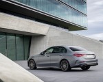 2022 Mercedes-Benz C-Class (Color: Selenite Grey Magno) Rear Three-Quarter Wallpapers 150x120 (19)